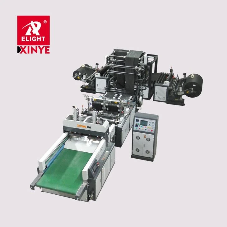 Double Line Non Ofinn T-skyrta Poka Making Machine